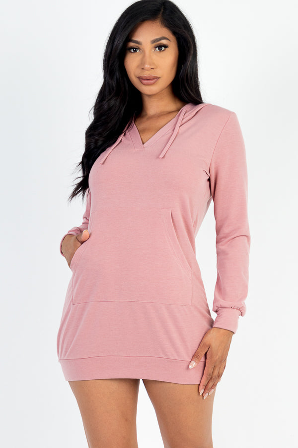 French Terry Hoodie Dress (CAPELLA)-7