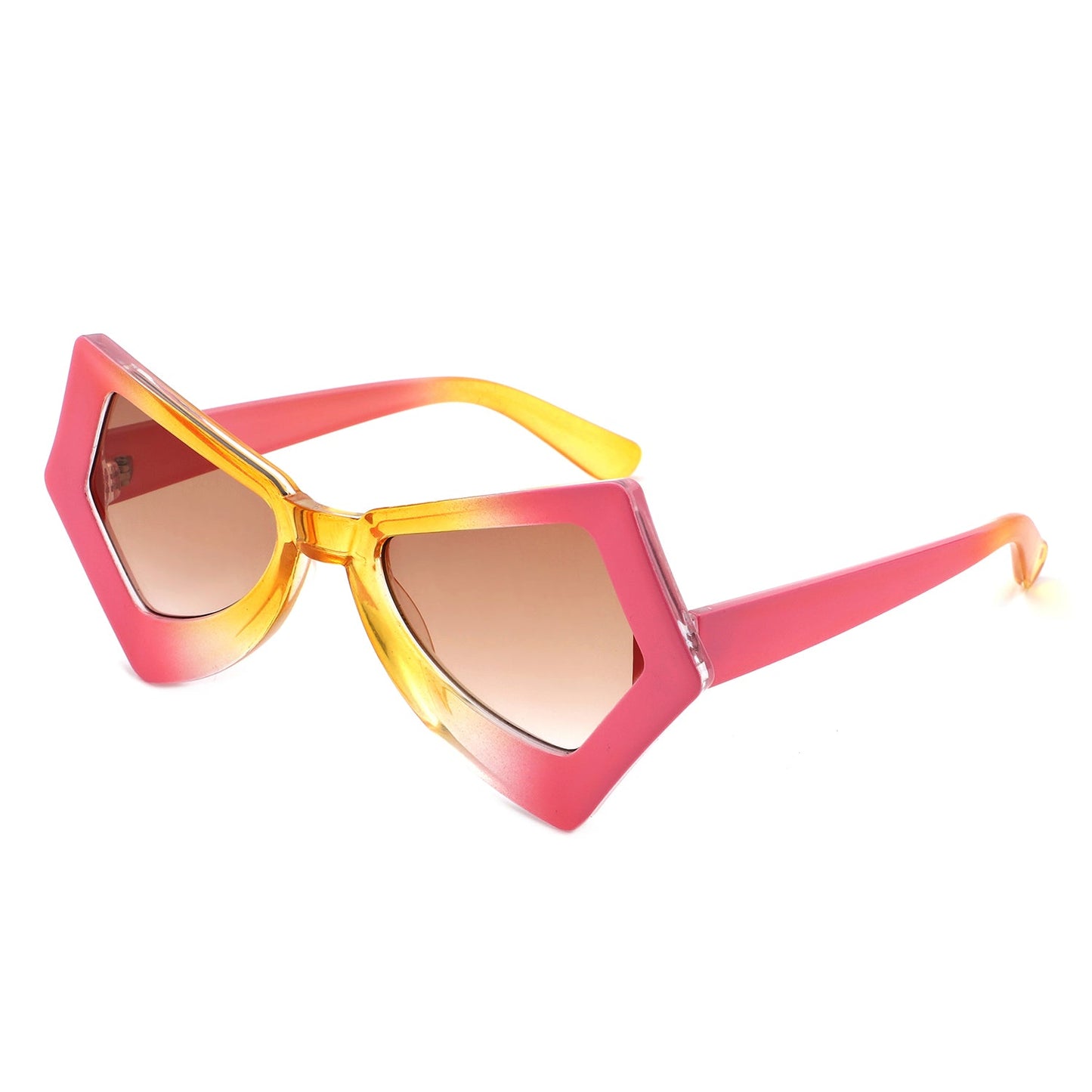 Nymeria - Irregular Sharp Geometric Fashion Women's Sunglasses-7